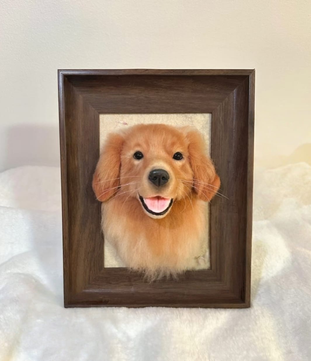 Mini Framed Pet Portrait - Dog