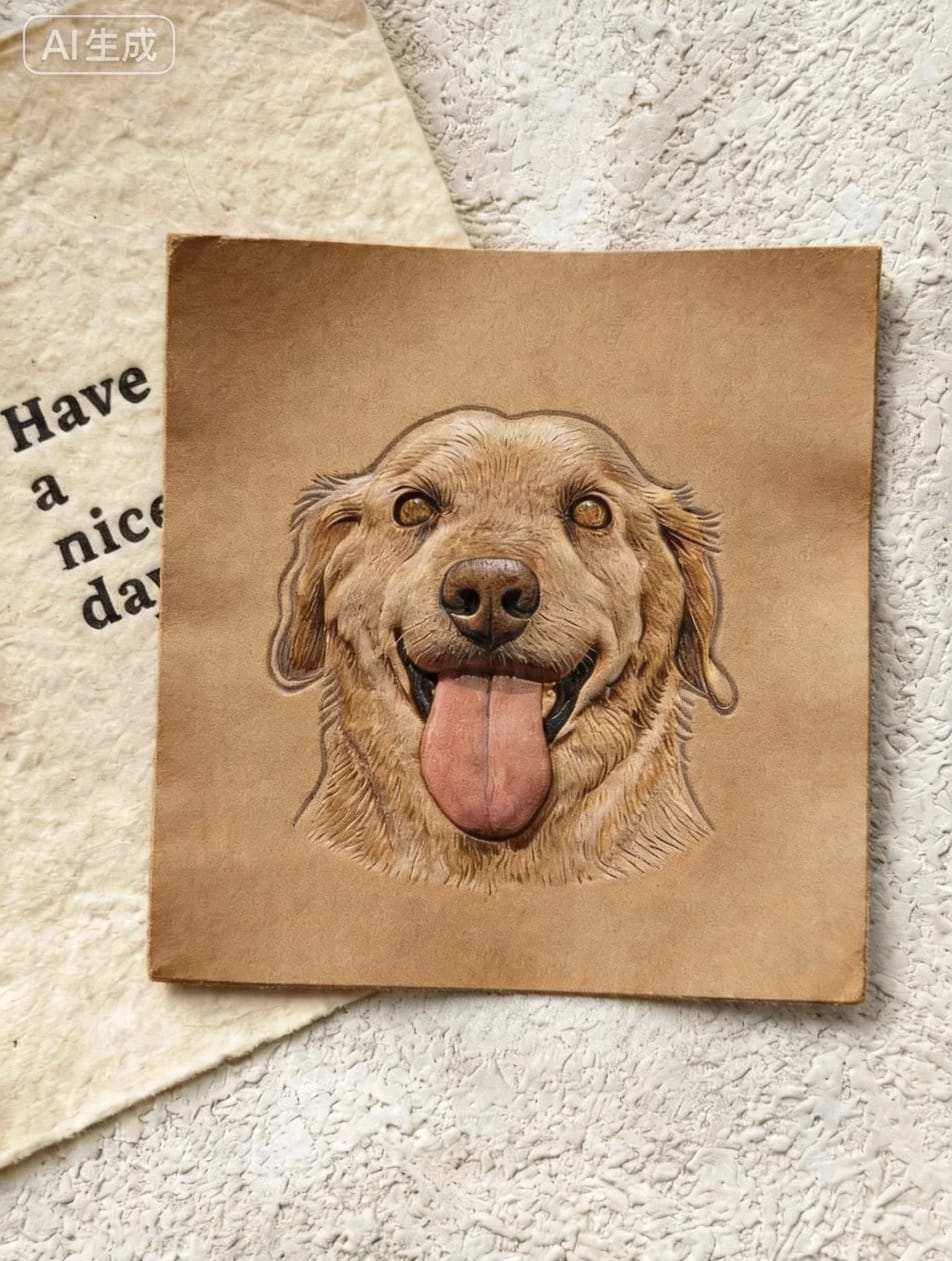 Hand-Sized Portrait ( Dog )