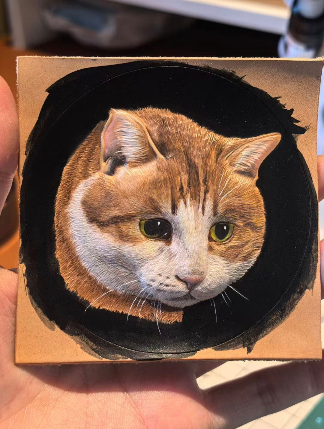 Hand-Sized Portraits ( Cat )